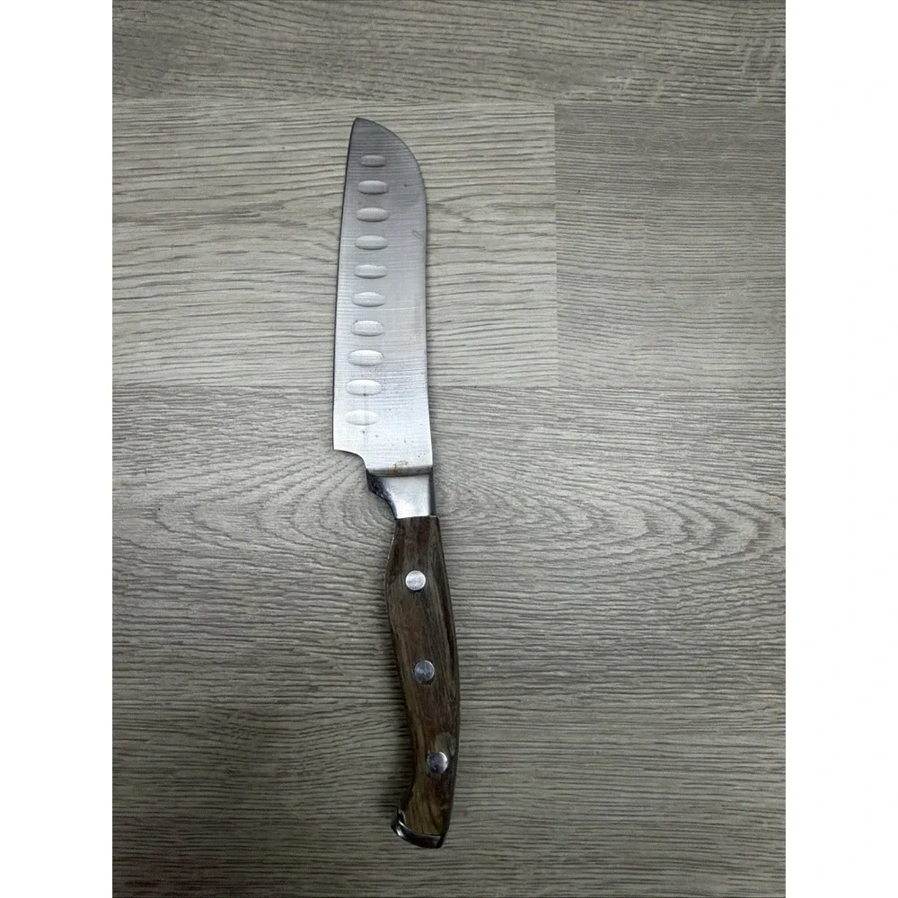 Assorted Kitchen Knife Set Lot Of 12. Farberware, Japan, Members Mark, Stanley